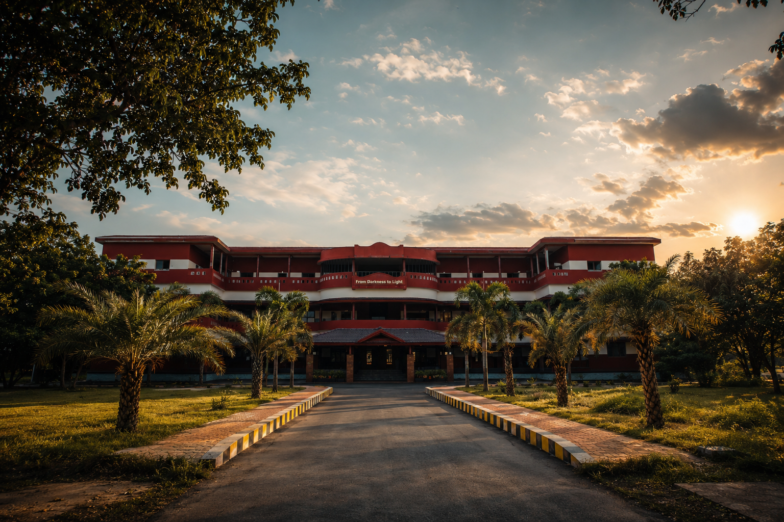 University campus building